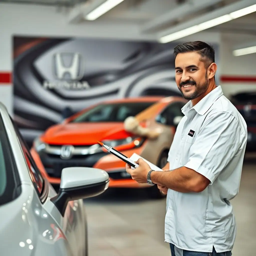 honda panel paint Service by Honda Ring Road