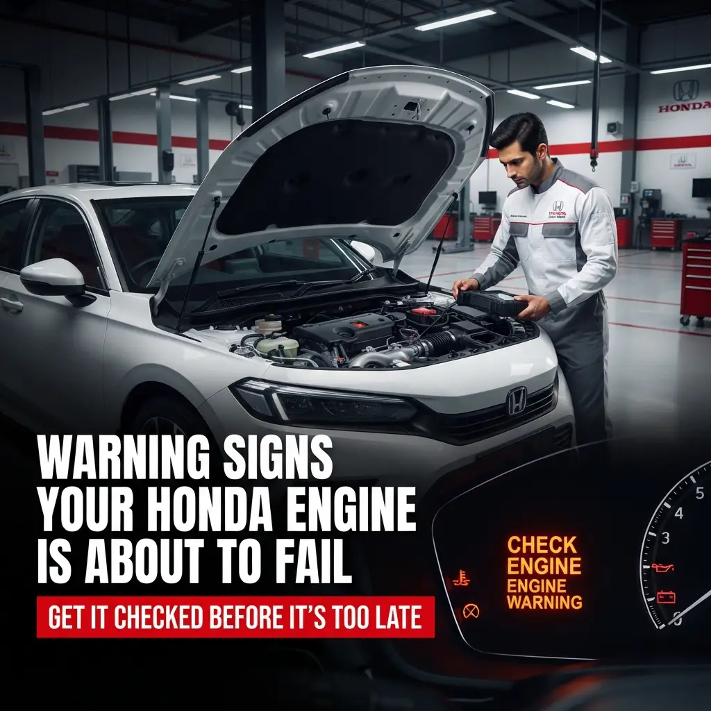Warning Signs Your Honda Engine Is About to Fail