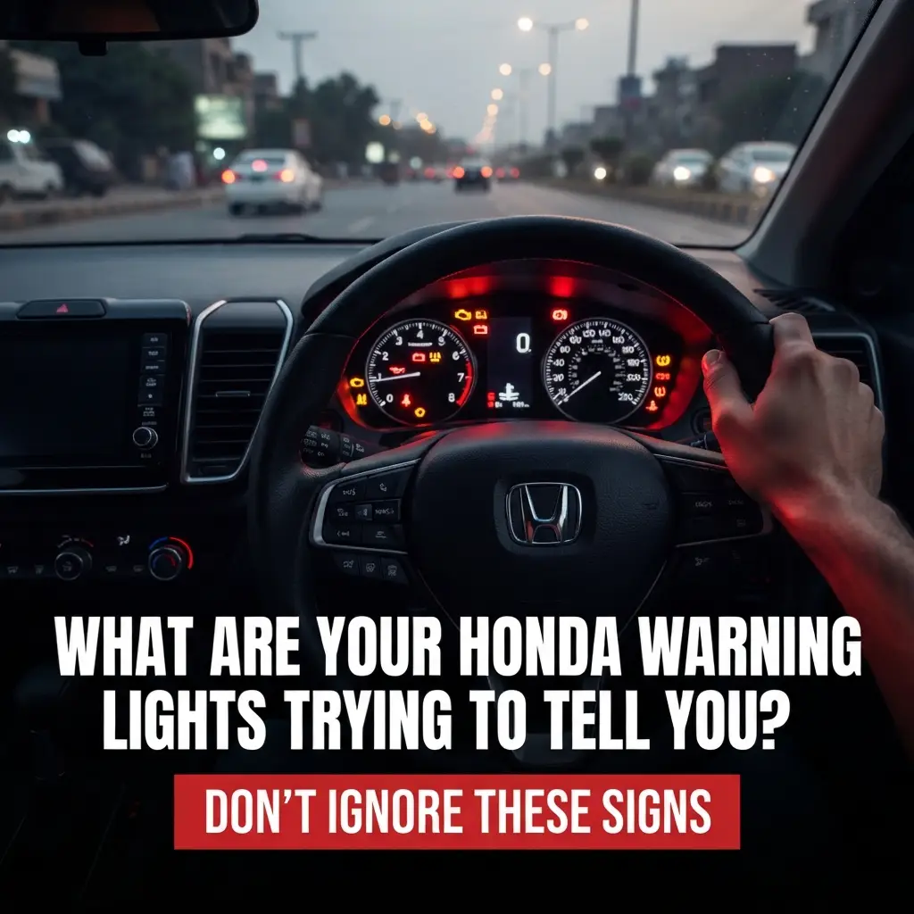 What Your Honda Car Dashboard Warning Lights Are Trying to Tell You