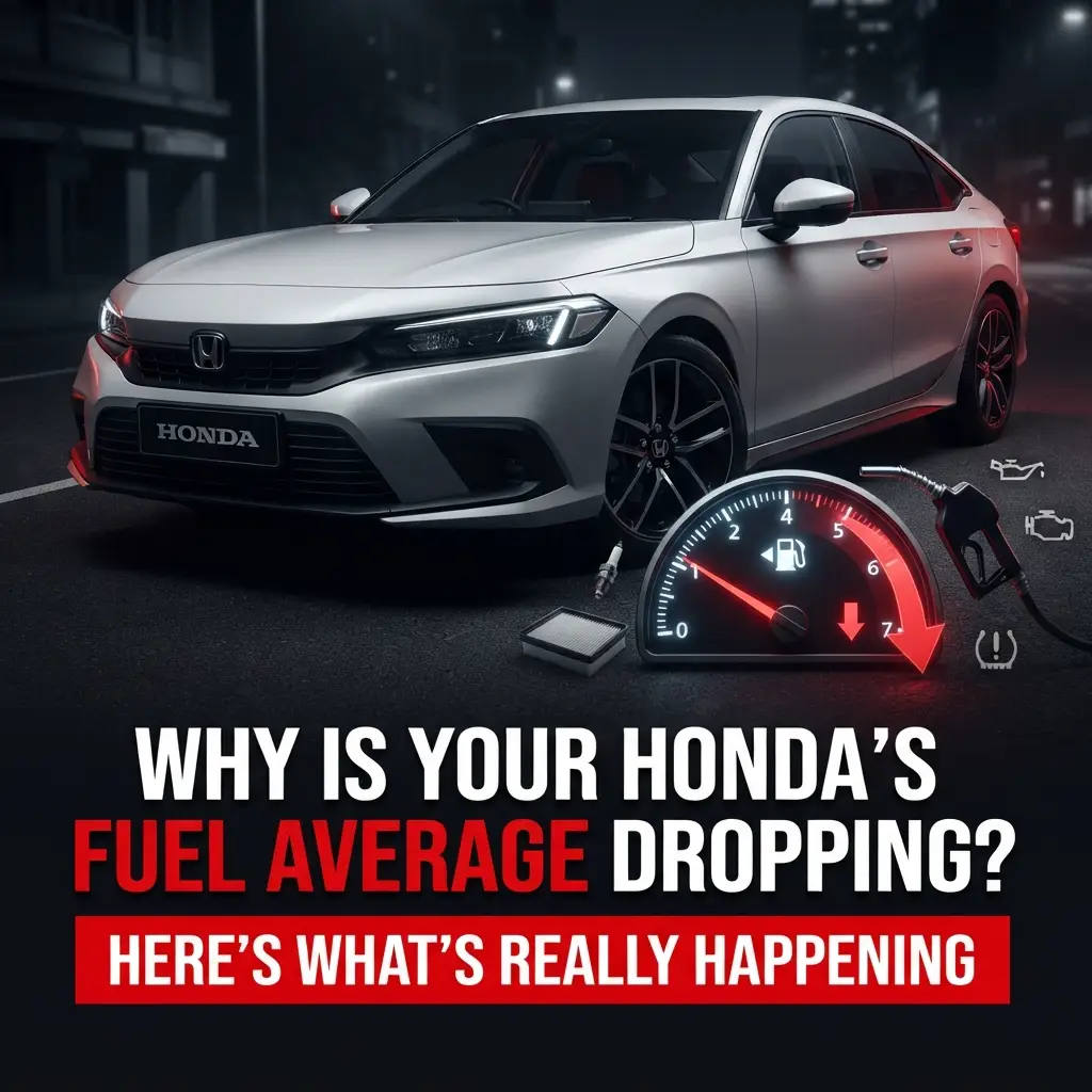 Why Your Honda Car’s Fuel Average Is Dropping Every Month